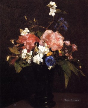 Flowers7 flower painter Henri Fantin Latour Oil Paintings